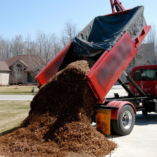 you can request a specific color or type of mulch for delivery